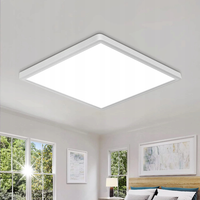 LAMPA SUFITOWA PLAFON LED BIAŁA 6500K ŁAZIENKOWA NOWOCZESNA KWADRAT IP45