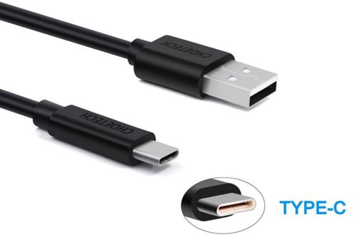 Kabel Choetech usb - usb-c typ C 2.0 2m czarny na Arena.pl