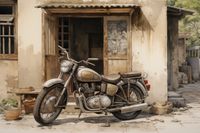 Plakat 30x20cm Motocyklowa Samotna Eskapada
