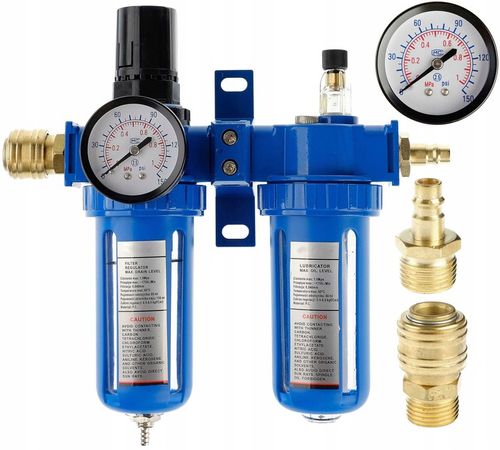 FILTR REDUKTOR ODWADNIACZ NAOLEJACZ ODOLEJACZ 1/2 na Arena.pl