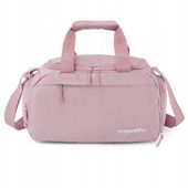 Torba sportowa damska różowa torba treningowa na siłownie na ramię