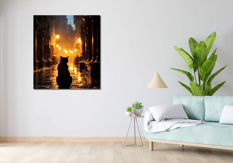 Obraz 90x100cm Samotna Wędrowczyni zdjęcie 2
