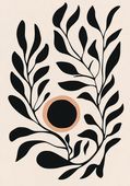 Plakat 70x100cm Kwietnik 2 Minimalistyczny , Wnętrza Styl Skandynawski, Boh