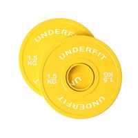 Obciążenie olimpijskie bumper Color Mini UNDERFIT 2 x 1,5 kg