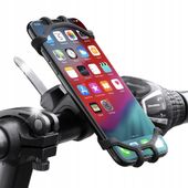 SILIKONOWY UCHWYT ROWEROWY NA TELEFON SMARTFON