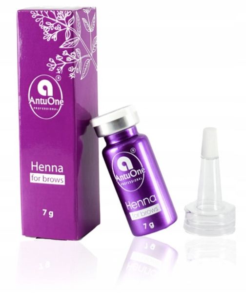 Henna pudrowa do brwi AntuOne ciemny brąz 7g zdjęcie 1