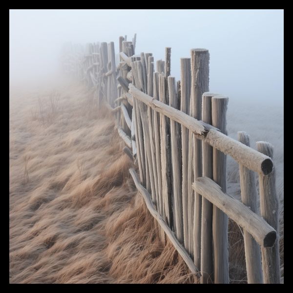 Plakat 30x30cm Mgła nad Wydmami zdjęcie 2