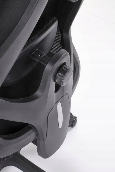 ERGONOMICZNY fotel obrotowy RAMOS czarny regulowany zdjęcie 4