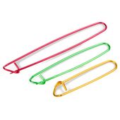 Aluminiowe AGRAFKI dziewiarskie 9cm; 11,5cm; 15 cm mix 3szt