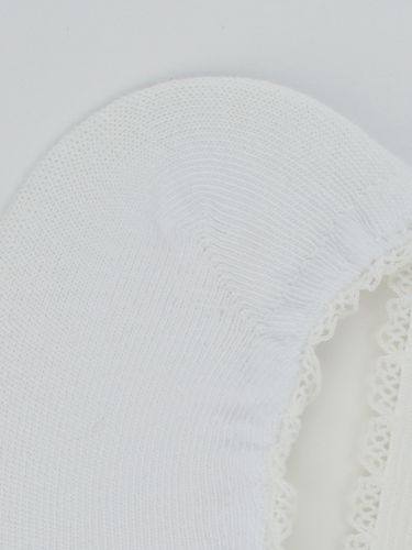 SKARPETY NIEMOWLĘCE Z KORONKĄ SB067 0-6 biały na Arena.pl