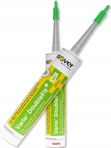 ISOVER Vario DoubleFit + KLEJ SILIKON DO FOLII PAROIZOLACYJNEJ 310ml na Arena.pl