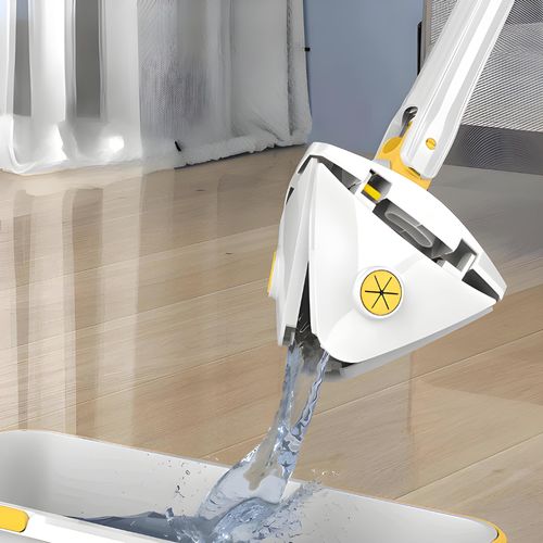 Obrotowy mop płaski trójkątny biały na Arena.pl