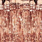Kurtyna imprezowa rose gold, 100x200 cm