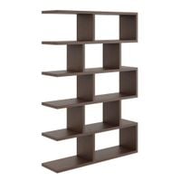 Regał ścienny, otwarty, biblioteczka, RALF, 70x18x101, wenge | TYLETEGOTU