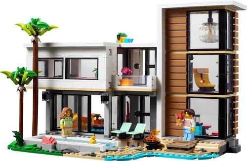 LEGO Creator 3w1 31153 Nowoczesny Dom Przy Plaży Kamienica Leśna Chatka na Arena.pl
