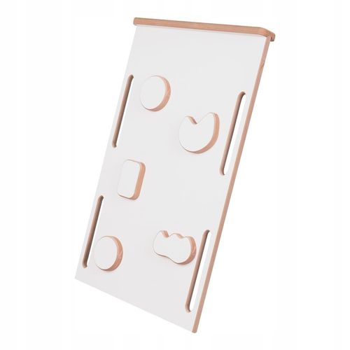 Bujak Montessori DREWNIANY XL +Poduszka Beżowa +Zjeżdżalnia +Ścianka ZESTAW na Arena.pl