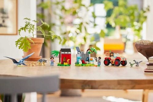 76963 - lego jurassic world - centrum ratunkowe dla małych dinozaurów na Arena.pl