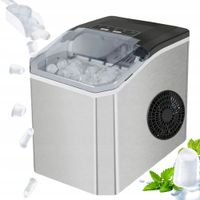 Wytwornica Lodu Kostkarka Automatyczna Pro Przenośny Mały Do Produkcji Lodu