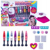 MASZYNKA MANICURE DO PAZNOKCI LAKIERY SUSZARKA