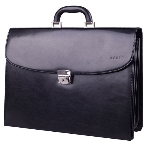 Teczka męska skórzana KEMER B 809/DW Czarna na Arena.pl