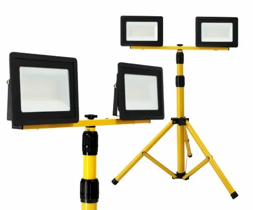 Halogen LED statyw budowlany roboczy naświetlacz na Arena.pl