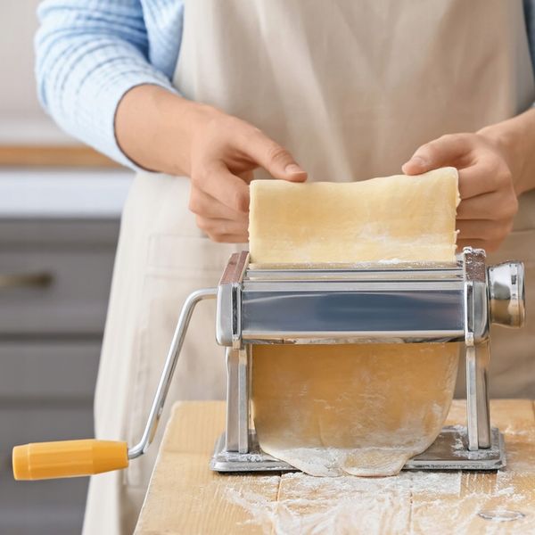 DUŻA MASZYNKA DO ROBIENIA MAKARONU CIASTA PIEROGÓW LASAGNE WAŁKOWANIA 3w1 zdjęcie 5