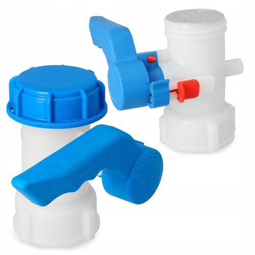 Zawór IBC Mauser MAUZER S60x6 MOTYLKOWY Kran Złącze Wylot Zbiornika na Arena.pl