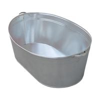 Miska duża, wanna owalna ocynkowana BALIA metalowa z blachy ocynk 120l