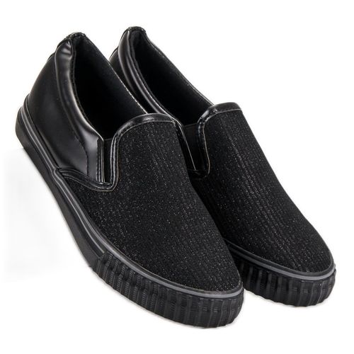 Czarne Trampki Slip On r.41 na Arena.pl