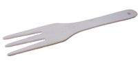 widelec drewniany 28 cm.   / 8861