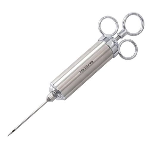 stalowa nastrzykiwarka 60ml do peklowania mięsa klausberg kb-7842 na Arena.pl