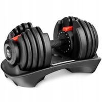 HANTEL REGULOWANY ŻELIWNY Z PODSTAWKĄ HANTLE REGULOWANE 2,5-24KG