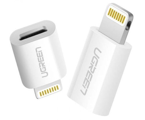 Adapter Lightning do micro USB MFi UGREEN 2.4A (biały) na Arena.pl