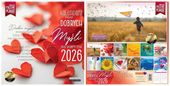 KALENDARZ CLASSIC Q DOBRYCH MYŚLI 2026 KUKARTKA