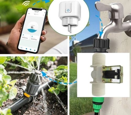 Elektrozawór gwint 3/4 cala 12V 0.02~0.7MPa + sterowanie bezprzewodowe Wifi na Arena.pl