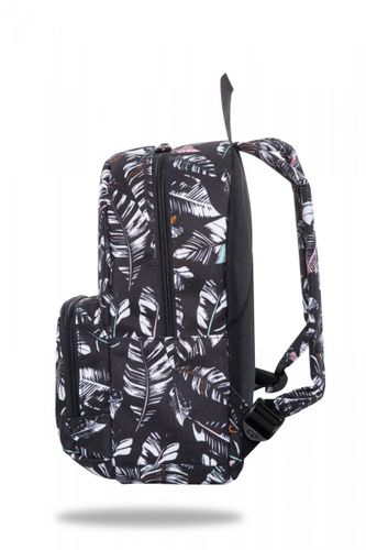 Plecak CoolPack SLIGHT białe liście, LIGHT NOIR (C12465) na Arena.pl