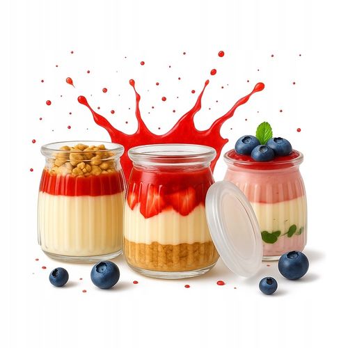 20x POJEMNIKI SŁOIKI NA DESERY 150ml SŁOIK PRĄZKI Na Deserki Do Deserów na Arena.pl