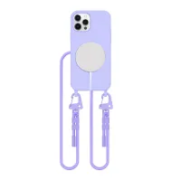 Etui Tech-Protect MagNecklace MagSafe na iPhone 12 / 12 Pro - lawendowe