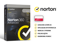 Norton 360 Advanced • Antywirus • 10 urządzeń • 1 rok