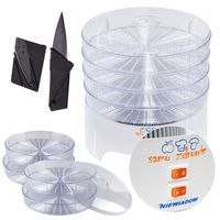 SUSZARKA DO GRZYBÓW OWOCÓW WARZYW ZIÓŁ NIEWIADÓW 500W PRODUKOWANA W POLSCE