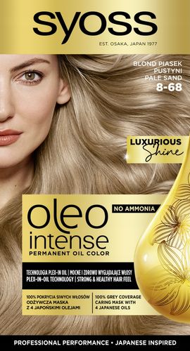 SYOSS OLEO INTENSE FARBA DO WŁOSÓW NR 8-68 BLOND PIASEK PUSTYNI 1 SZT na Arena.pl