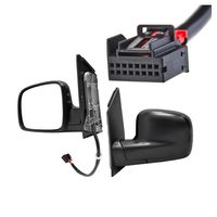 Lusterko Lewe Volkswagen Caddy 2004-2015 Ogrzewane Lustro Elektryczne 5 pin
