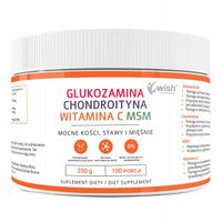 GLUKOZAMINA CHONDROITYNA MSM WITAMIN C Stawy KOŚCI