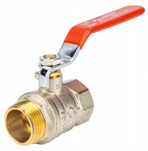 ZAWÓR KULOWY KUREK Ø 1'' CAL WZ DN25 DŁAWIK RĄCZKA MOSIĘŻNY SOLIDNY na Arena.pl