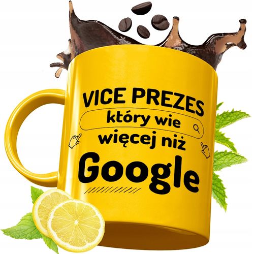 Złoty Kubek Premium Dla Vice Prezesa Prezent Z Nadrukiem Ze Zdjęciem na Arena.pl