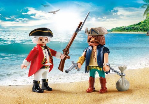 Figurki Duo Pack Pirat i żołnierz na Arena.pl