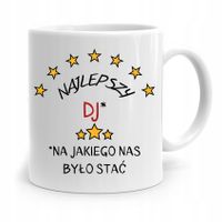 Dla Dja Muzyka Kubek Najlepszy Dj Prezent Z Nadrukiem Ze Zdjęciem