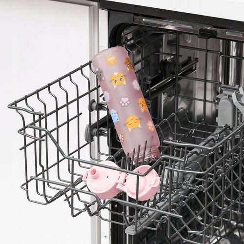 BUTELKA NA WODĘ DLA DZIEWCZYNKI NA TRENING ZABAWNE KOTKI ŁAPKI ION8 0,5 l na Arena.pl