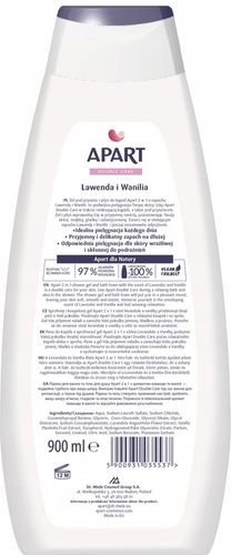 Apart nawilżający żel pod prysznic i Płyn do kąpieli 2w1 MIX Zestaw na Arena.pl