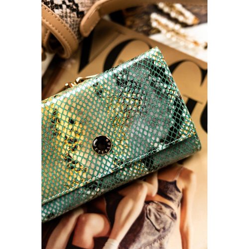 portfel damski na karty i bilon z modnym wzorem - peterson na Arena.pl